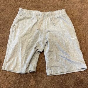 Nike shorts, grey, medium
